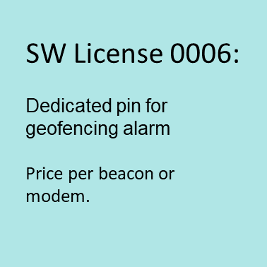 MMSW0006：地理围栏报警专用引脚