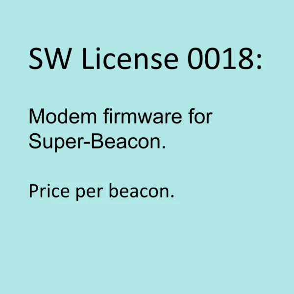 MMSW0018（Super-Beacon调制解调器固件）