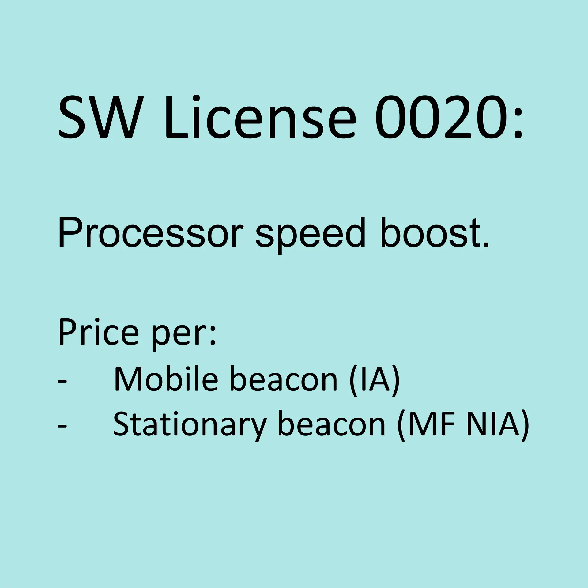 MMSW0020:处理器速度提升
