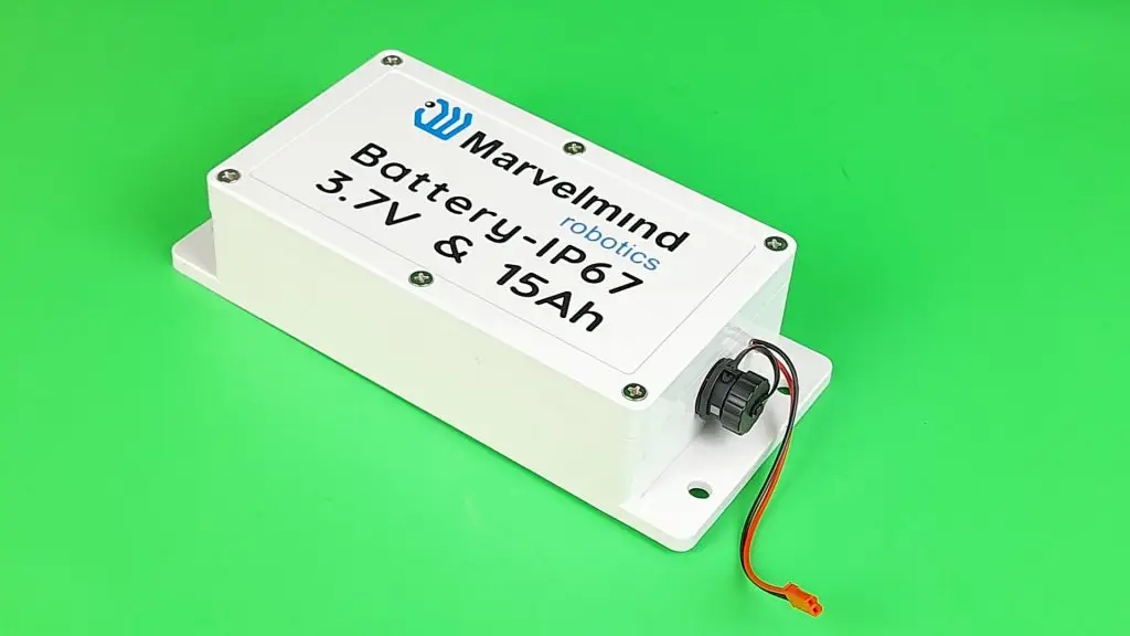 适用于工业应用的 3.7V、15Ah IP67 锂聚合物电池