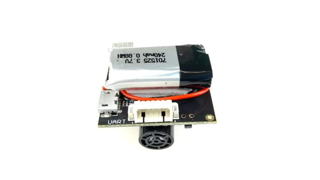 Marvelmind Mini-TX 信标（标签），用于室内自主无人机的精确室内定位系统——6针接口，便于连接 PixHawk