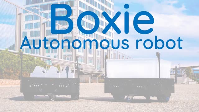 采用室内定位的 Boxie 自主机器人 | Marvelmind