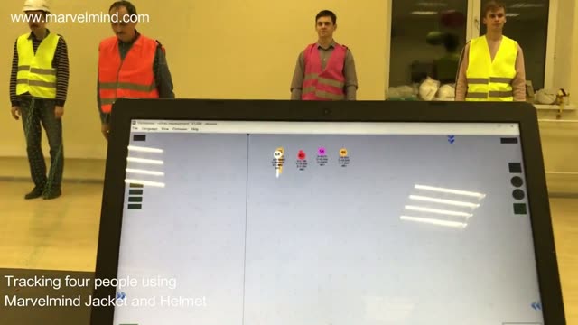 实时人员跟踪演示 | Marvelmind室内定位