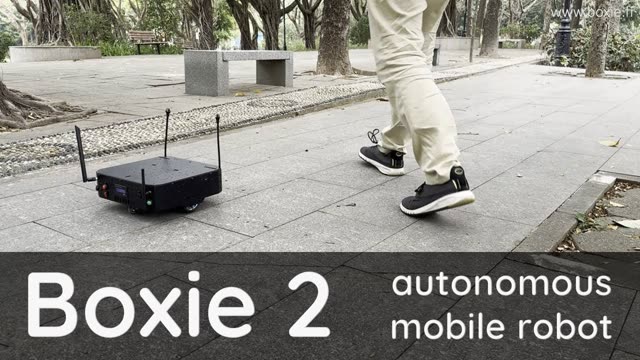 Boxie 2 自主机器人演示 | Marvelmind