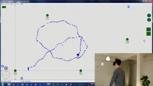 VR头盔室内跟踪±2厘米精度 | Marvelmind