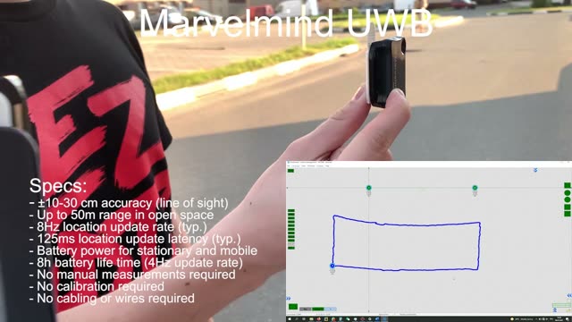 UWB跟踪与超声波室内定位对比 | Marvelmind