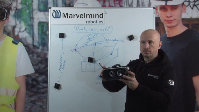 精确测量俯仰、偏航和横滚的室内定位 | Marvelmind