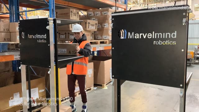 厂内物流自主配送机器人 | Marvelmind